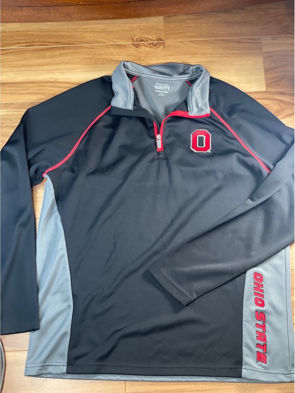 XL Ohio State Buckeyes jacket Varsity Authentic Apparel football y2k trend